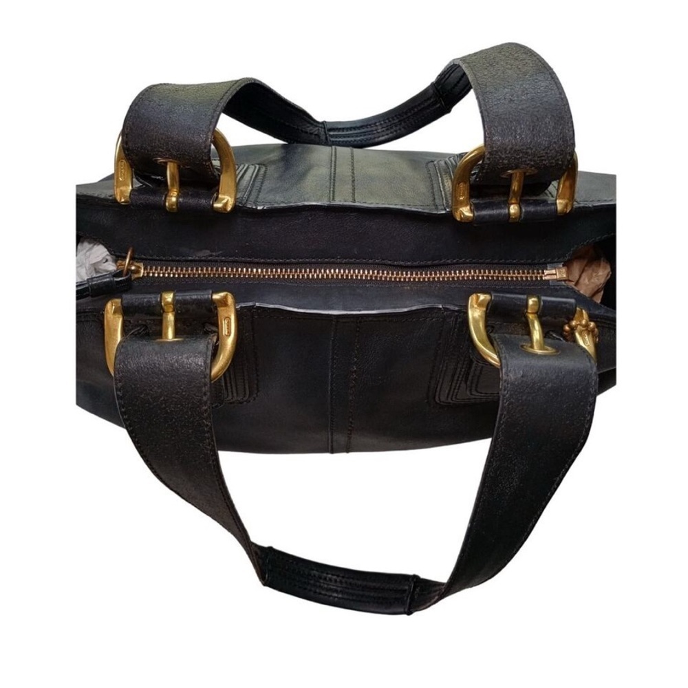 Coach F11844 Women's Black Leather SoHo Shoulder Bag - Picture 7 of 10